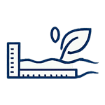 Ícono de estudios de impacto ambiental